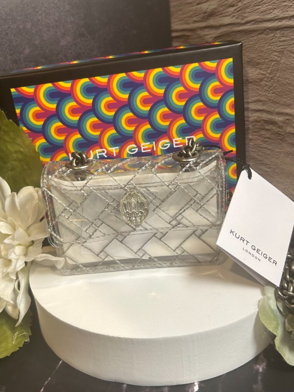 KURT GEIGER MICRO CROSSBODY BAG - Picture 2 of 15